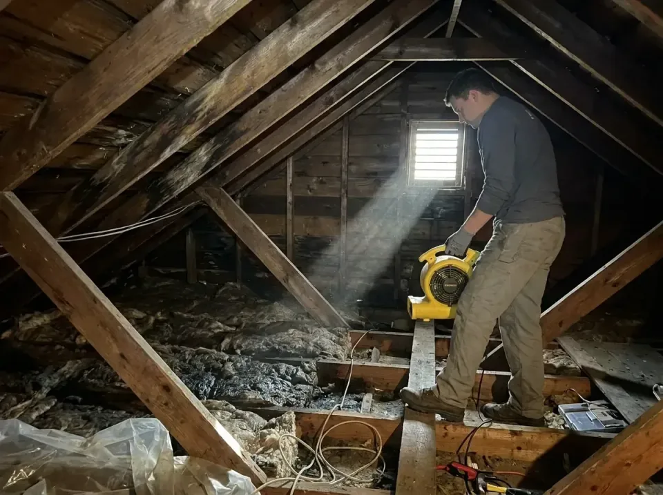 attic-water-damage-drying-proc-007 — frequently asked questions, Emergency Water Extraction & 24/7 Flood Response in Grifton…